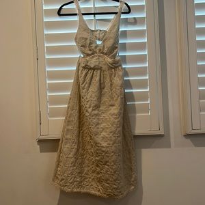 Lalibela Midi dress with cut outs